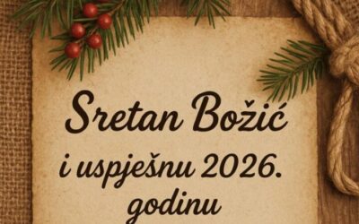 Sretan Božić i nova 2026. godina!