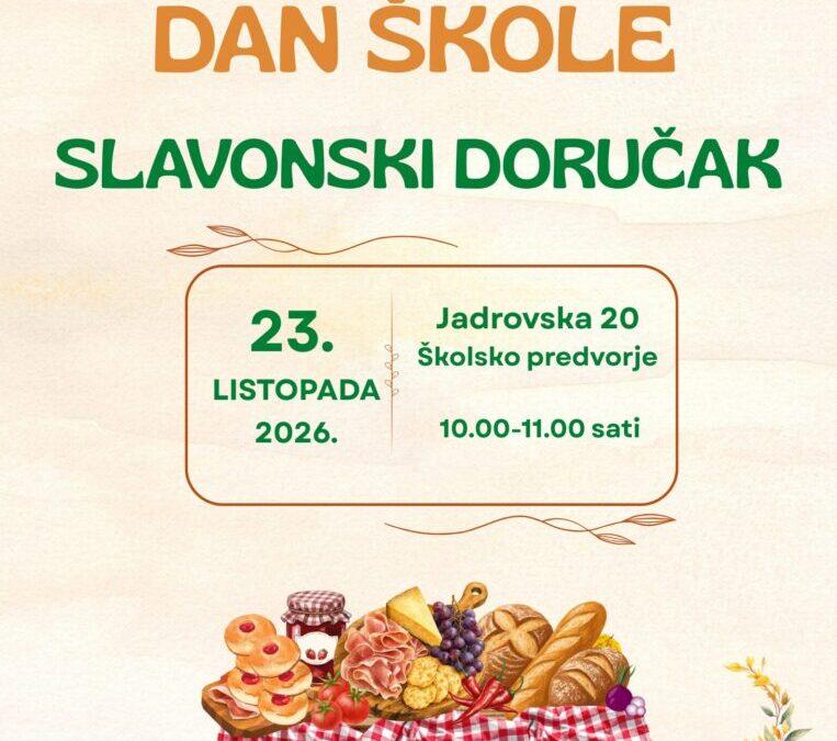 Pozivamo vas na Dan škole